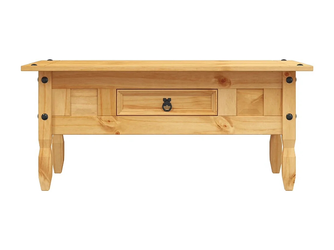 Table basse Pin mexicain Gamme Corona 100 x 55 x 44 cm