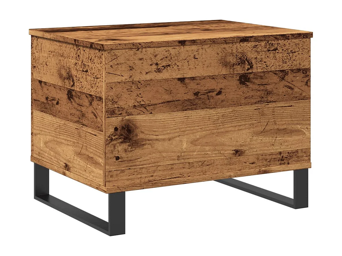 Couchtisch Altholz 60x44,5x45 cm Holzwerkstoff