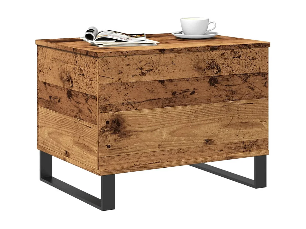 Couchtisch Altholz 60x44,5x45 cm Holzwerkstoff