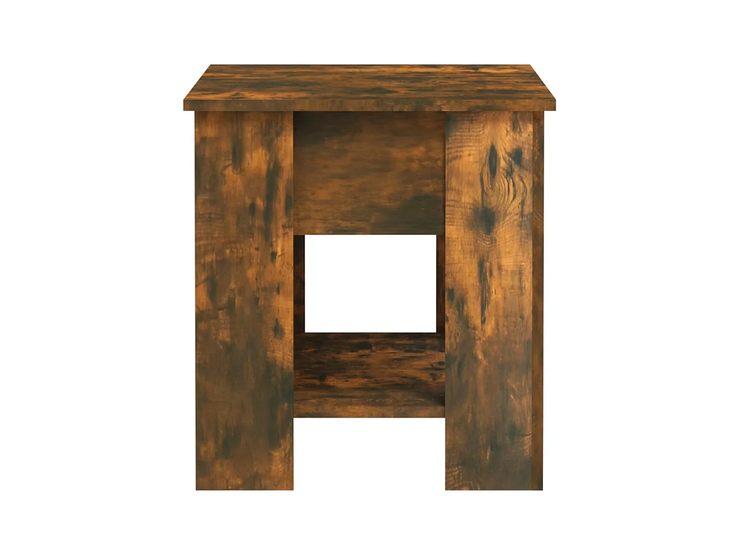 Mesa de centro de roble ahumado 101x49x52 cm Madera de ingeniería