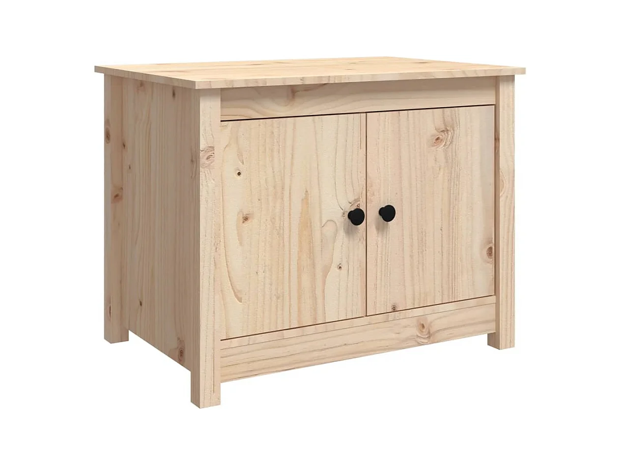 Salontafel 71x49x55 cm Massief grenenhout