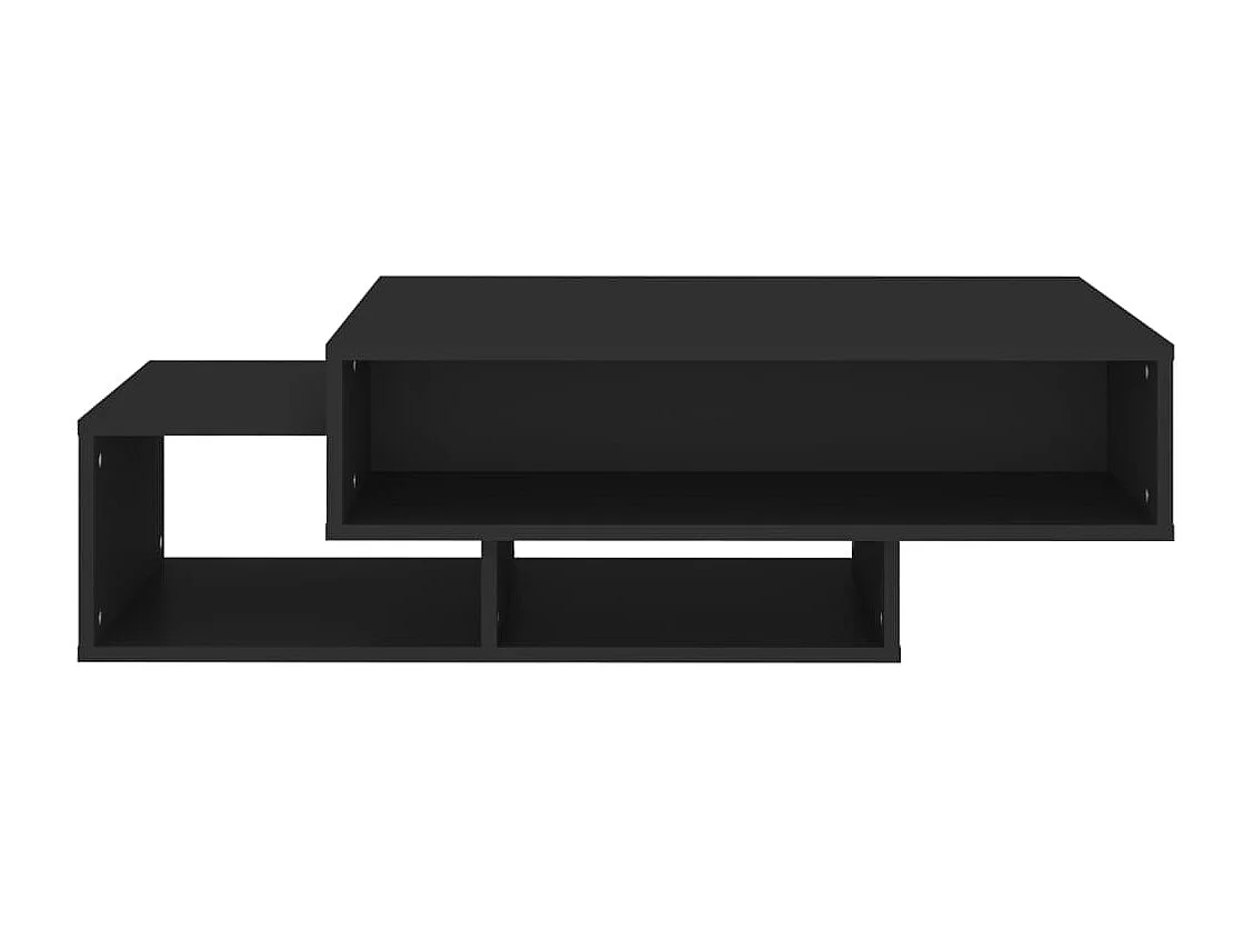 Table basse Noir 105x55x32 cm Bois d’ingénierie