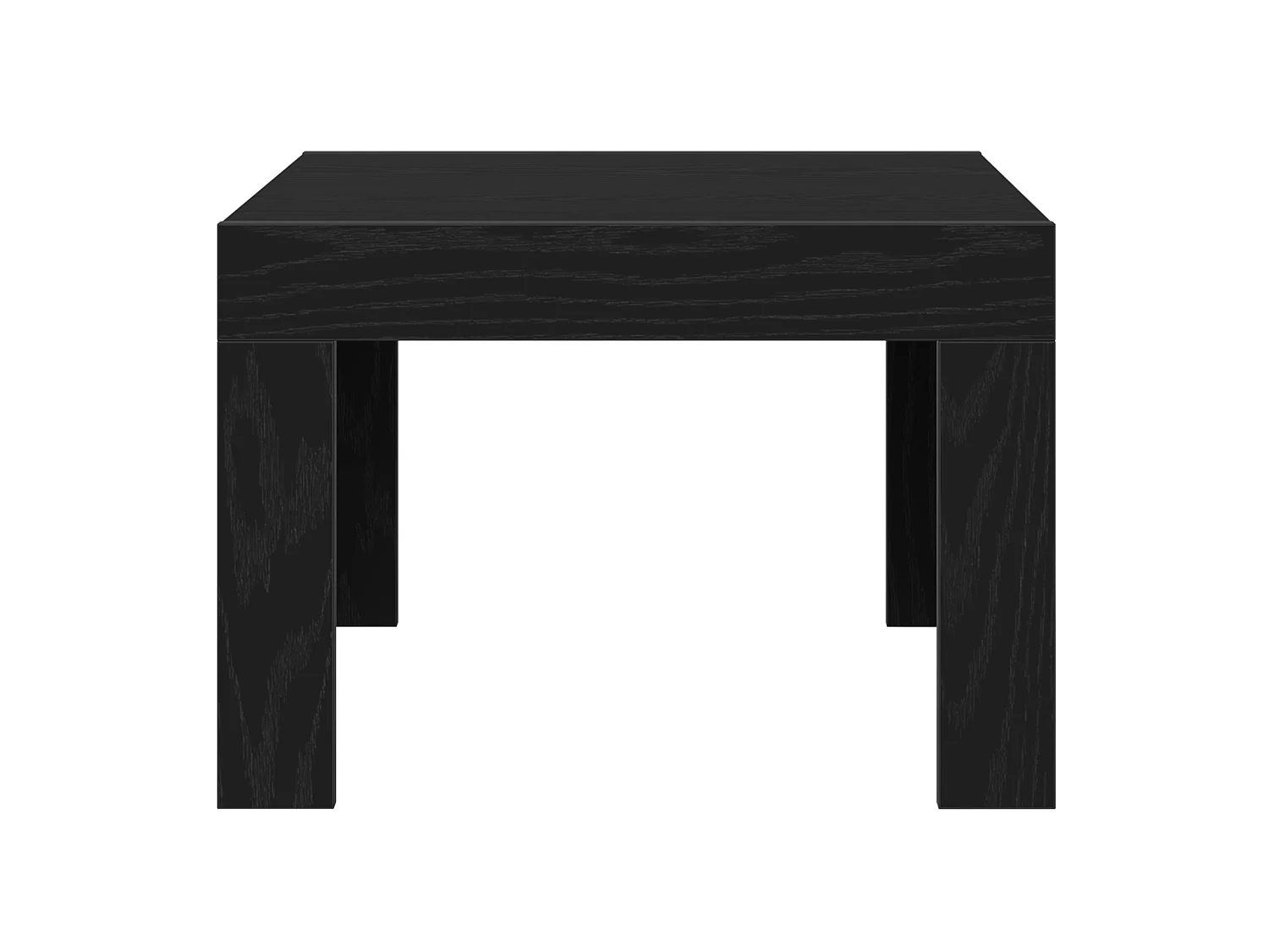 Table basse Chêne noir 50 x 50 x 35 cm Bois d'ingénierie