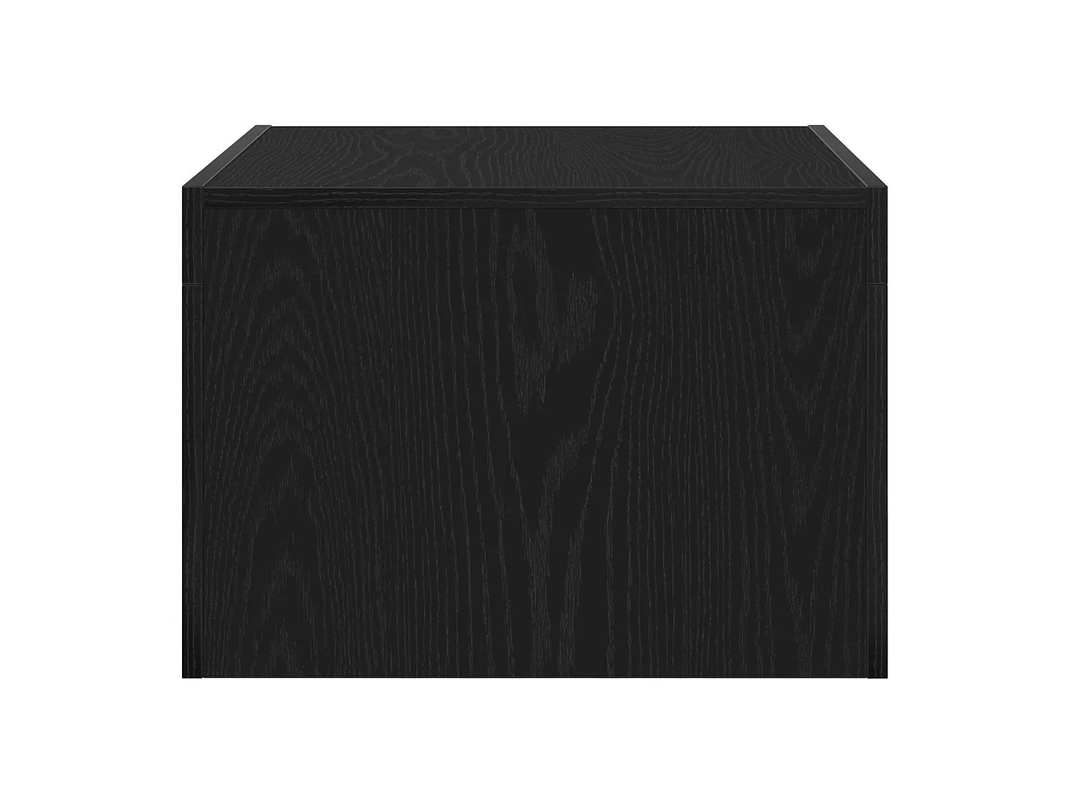 Table basse Chêne noir 50 x 50 x 35 cm Bois d'ingénierie