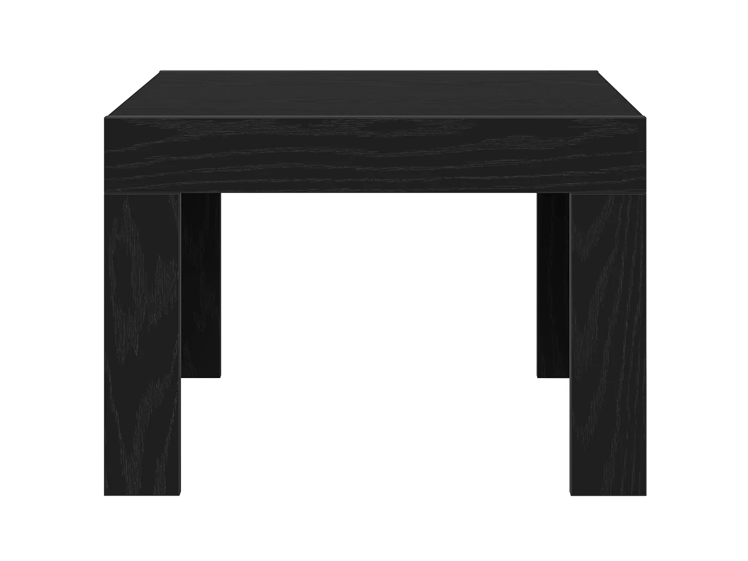 Table basse Chêne noir 50 x 50 x 35 cm Bois d'ingénierie