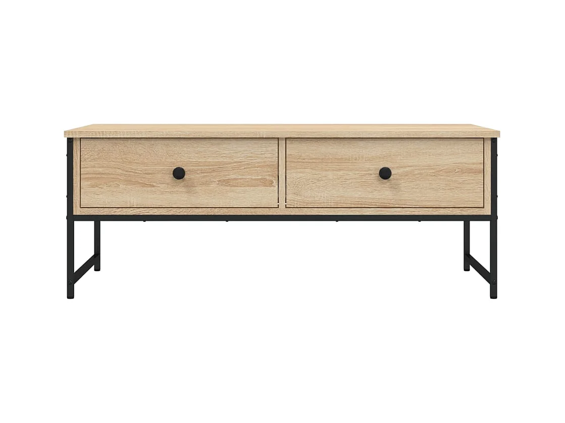 Sonoma eiken salontafel 101x49x39,5 cm bewerkt hout