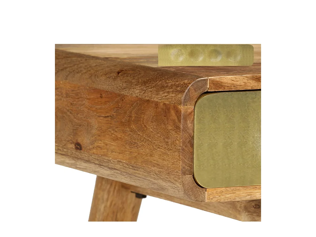 Table basse Bois de manguier massif 90x50x40 cm