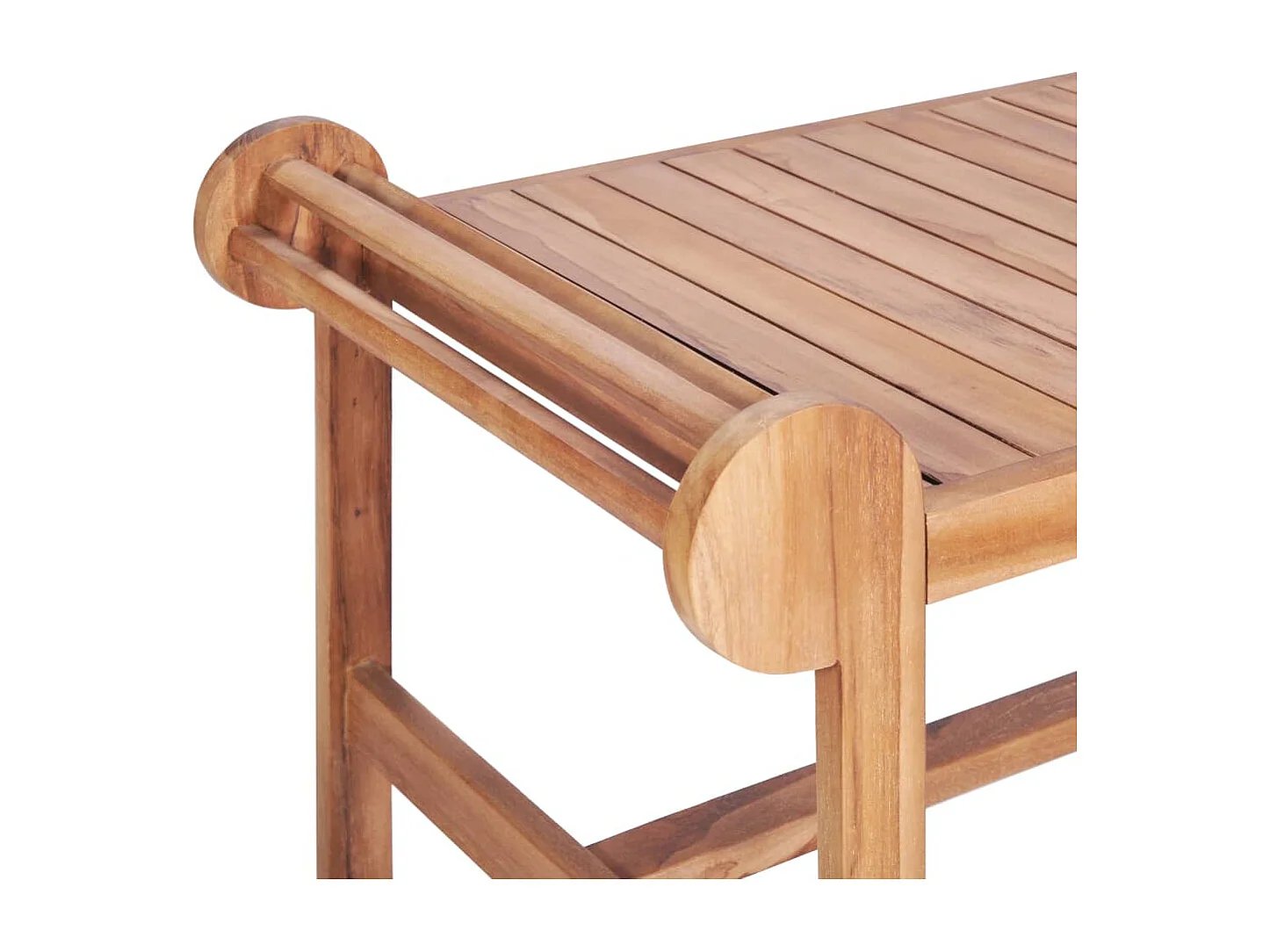 Table basse 100x50x45 cm Teck solide