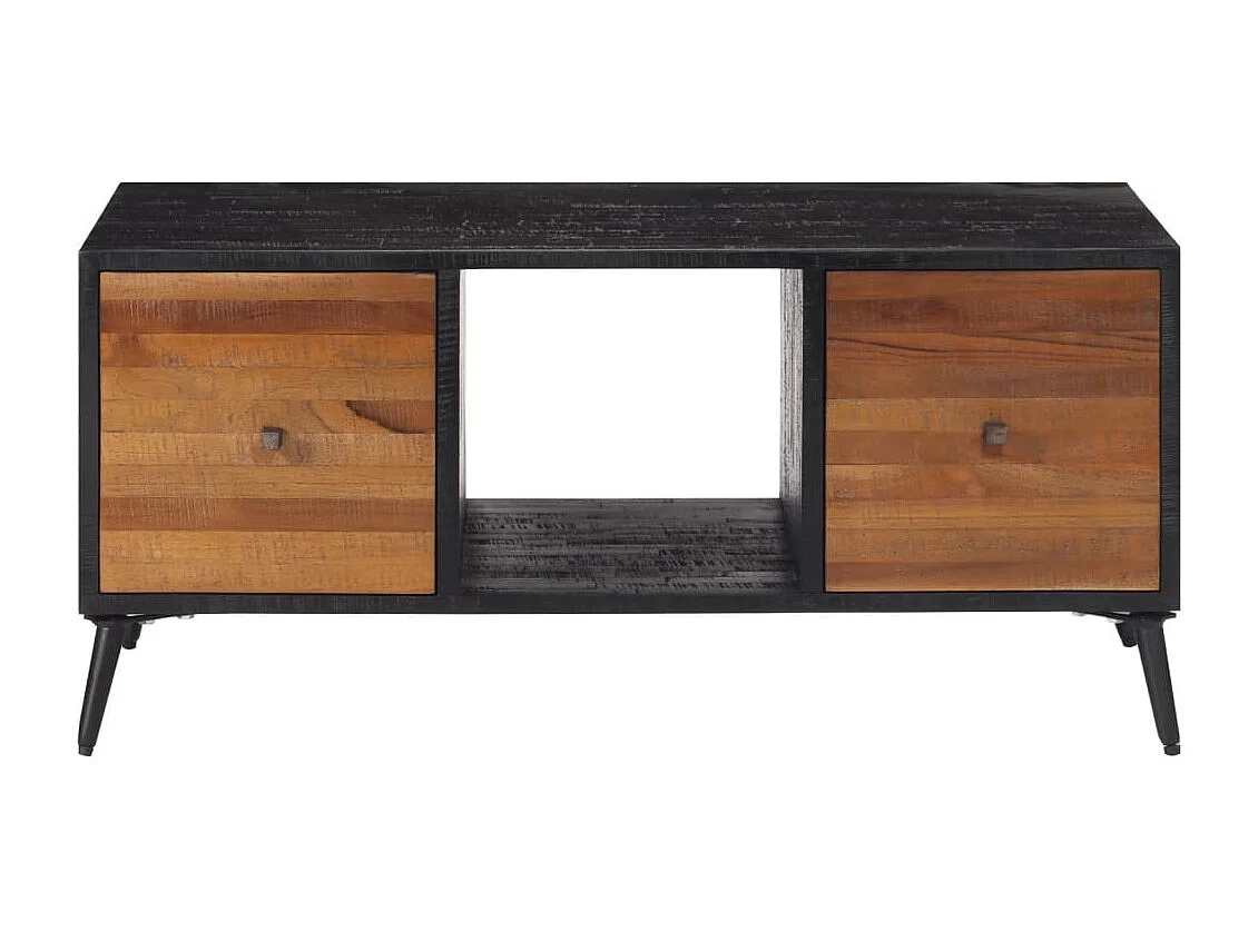 Table basse 90x50x41 cm teck de récupération massif