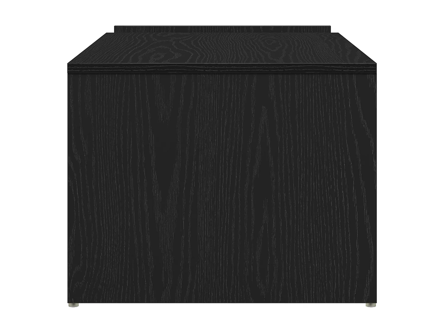 Table basse Chêne noir 90x45x35 cm en bois d'ingénierie