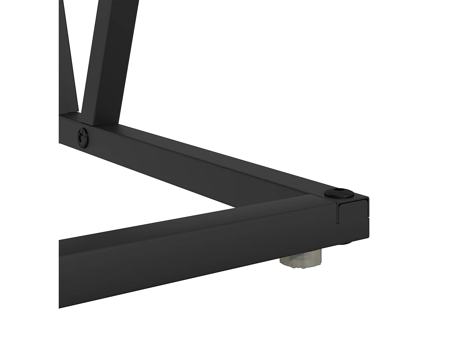 Tavolino da caffè grigio Sonoma 100x50x40 cm in legno ingegnerizzato e metallo