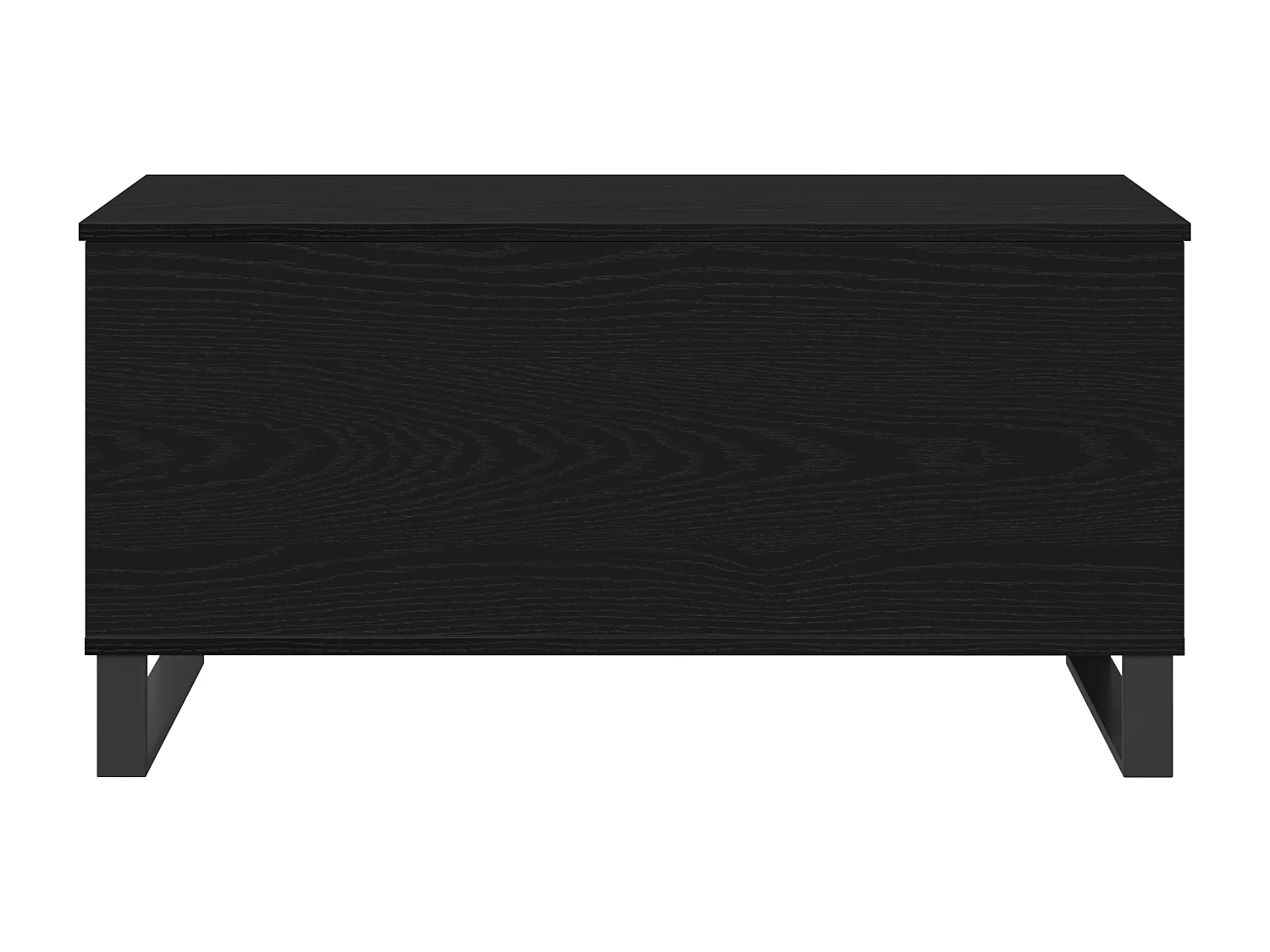 Table Basse Chêne Noir 90x44,5x45 cm Bois d'ingénierie