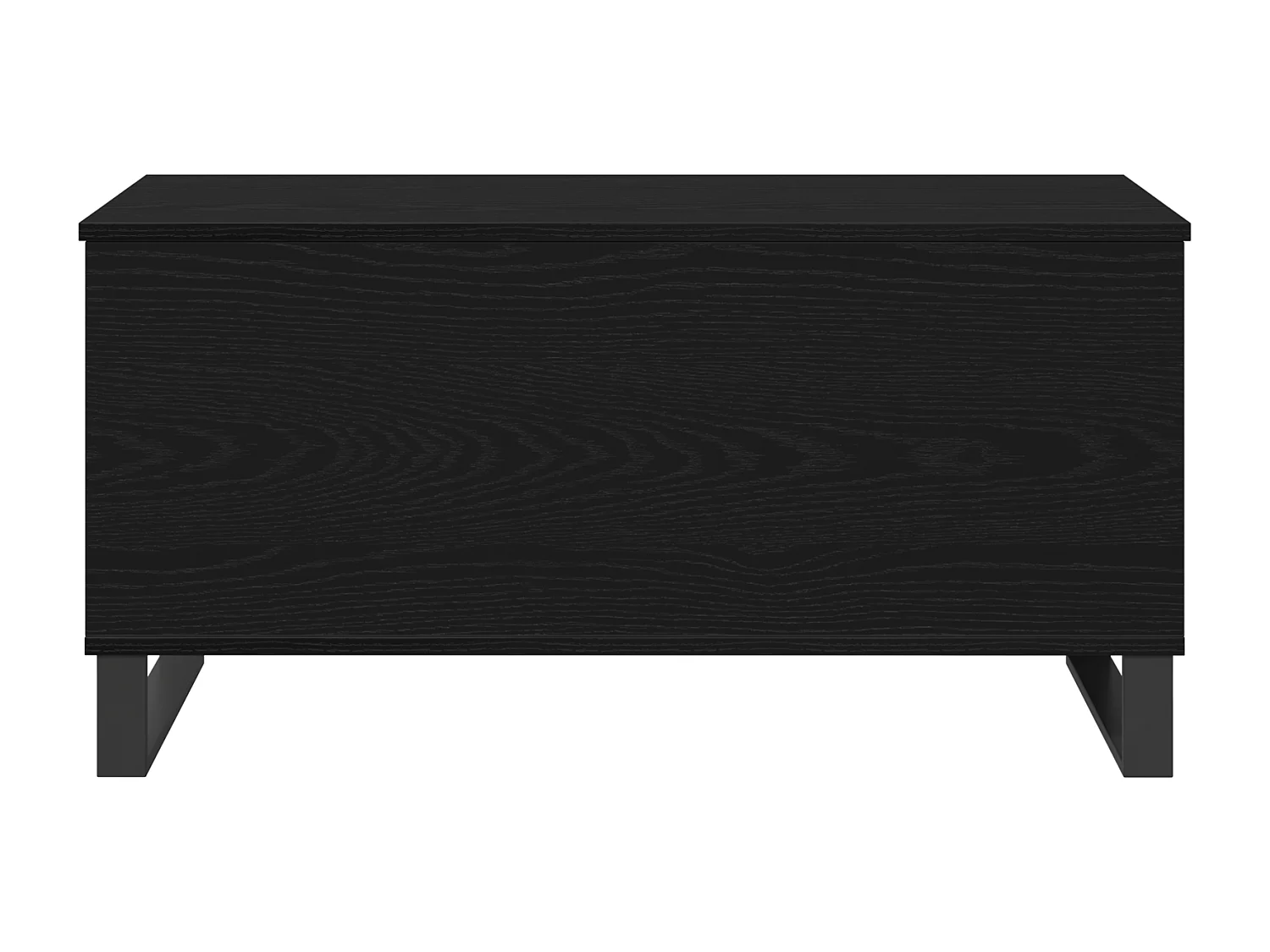 Table Basse Chêne Noir 90x44,5x45 cm Bois d'ingénierie