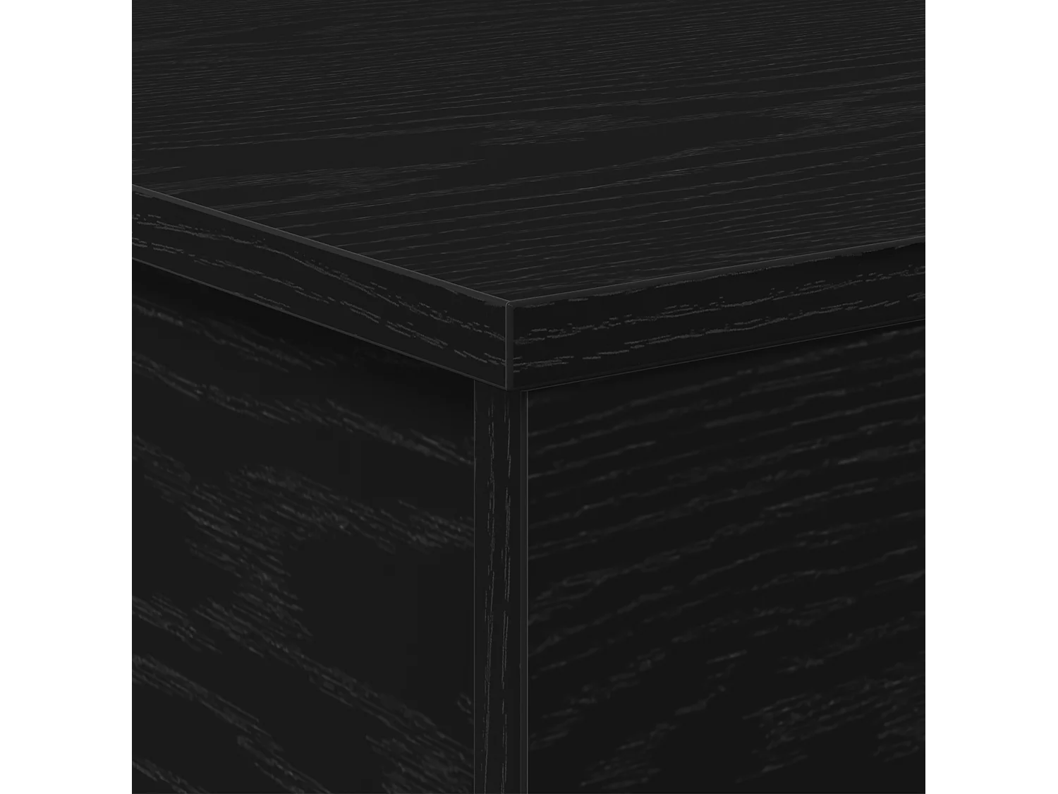 Table Basse Chêne Noir 90x44,5x45 cm Bois d'ingénierie