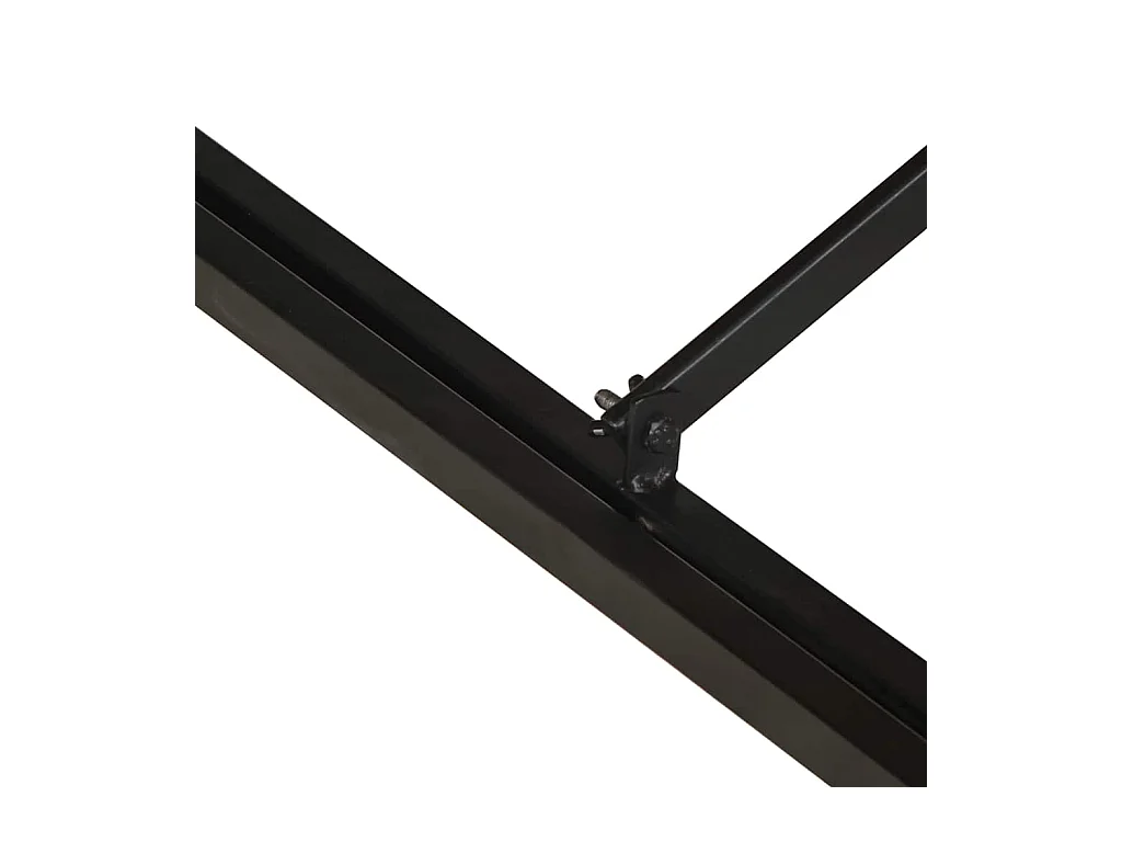 Table basse 100x100x35 cm bois massif acacia