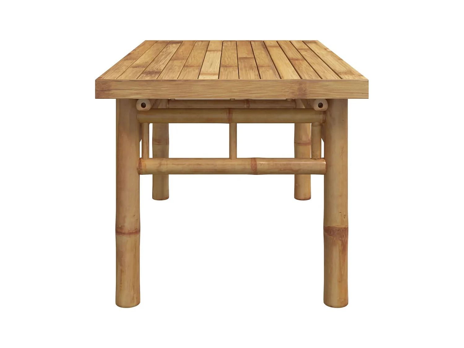 Table basse 70x40x35 cm bambou