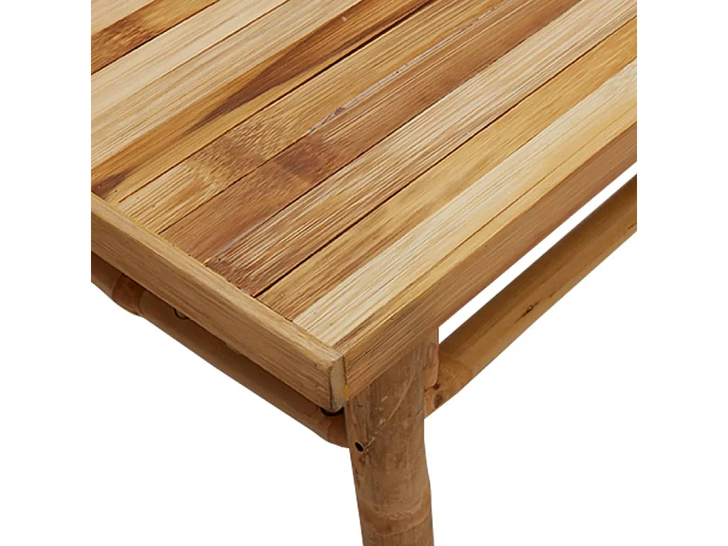 Mesa de centro 70x40x35 cm bambú