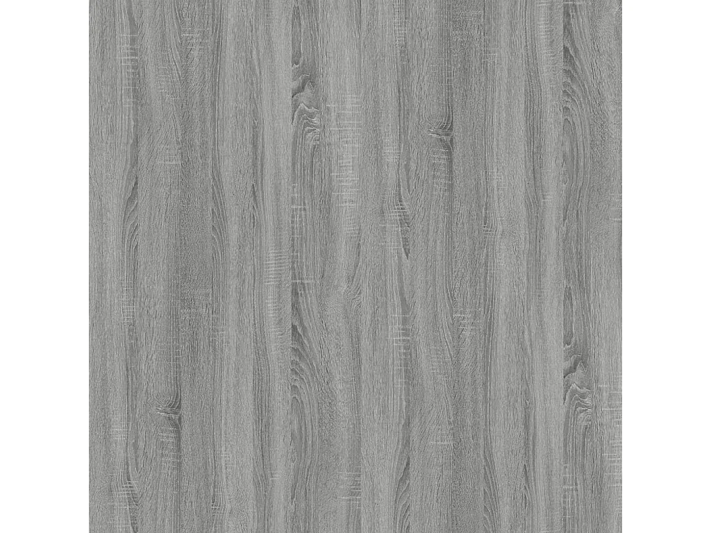 Table basse Sonoma gris 50x50x35 cm Bois d'ingénierie