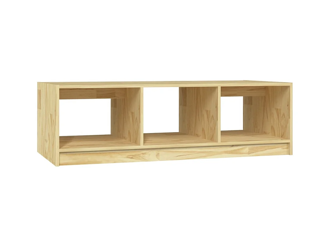 Table basse 110x50x34 cm Bois de pin massif