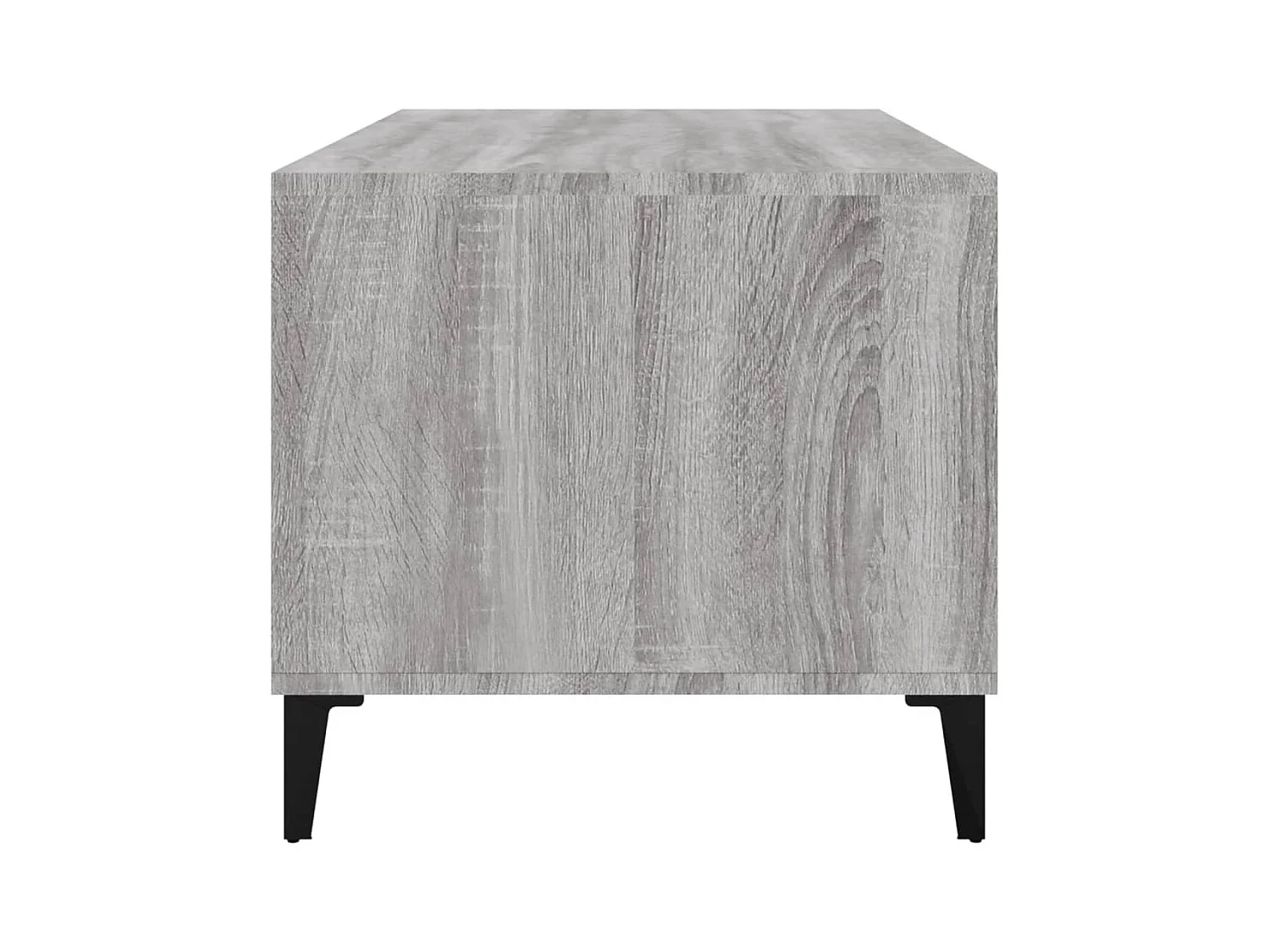 Table basse Sonoma gris 90x49x45 cm Bois d'ingénierie