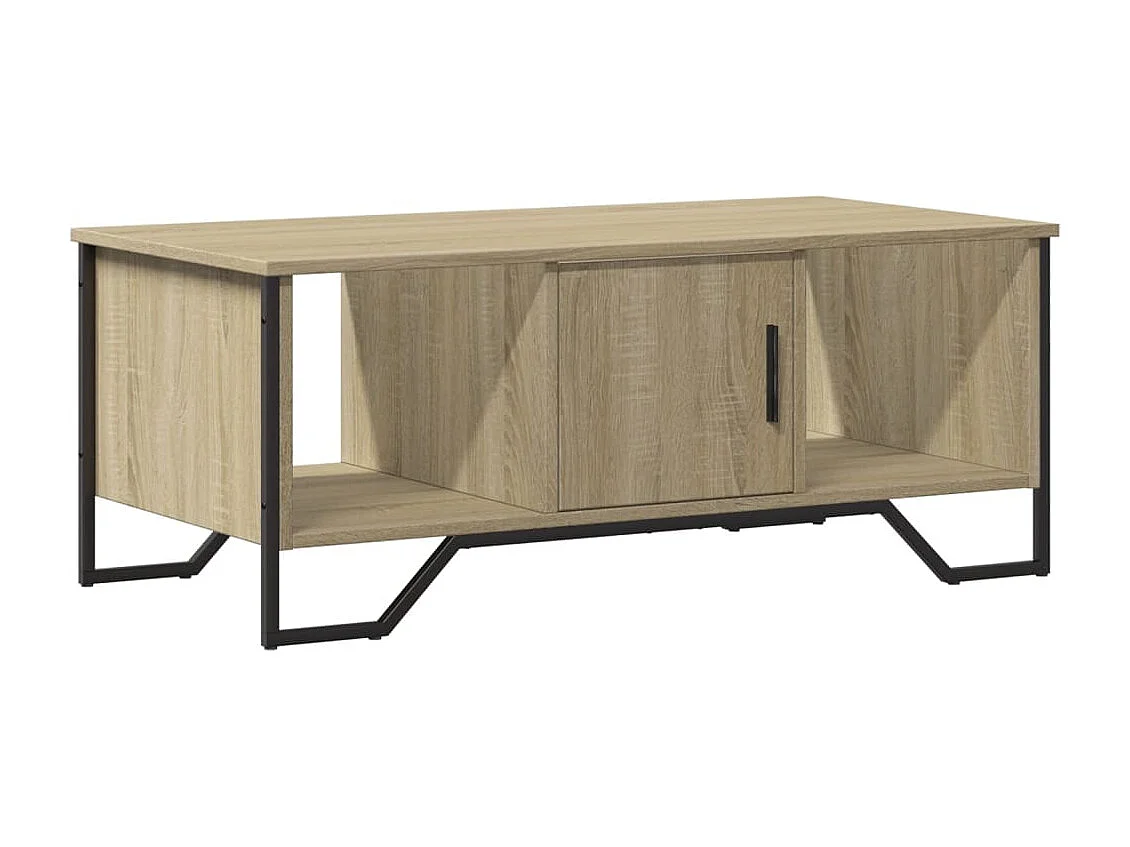 Couchtisch aus Sonoma-Eiche 100x51x40 cm Holzwerkstoff