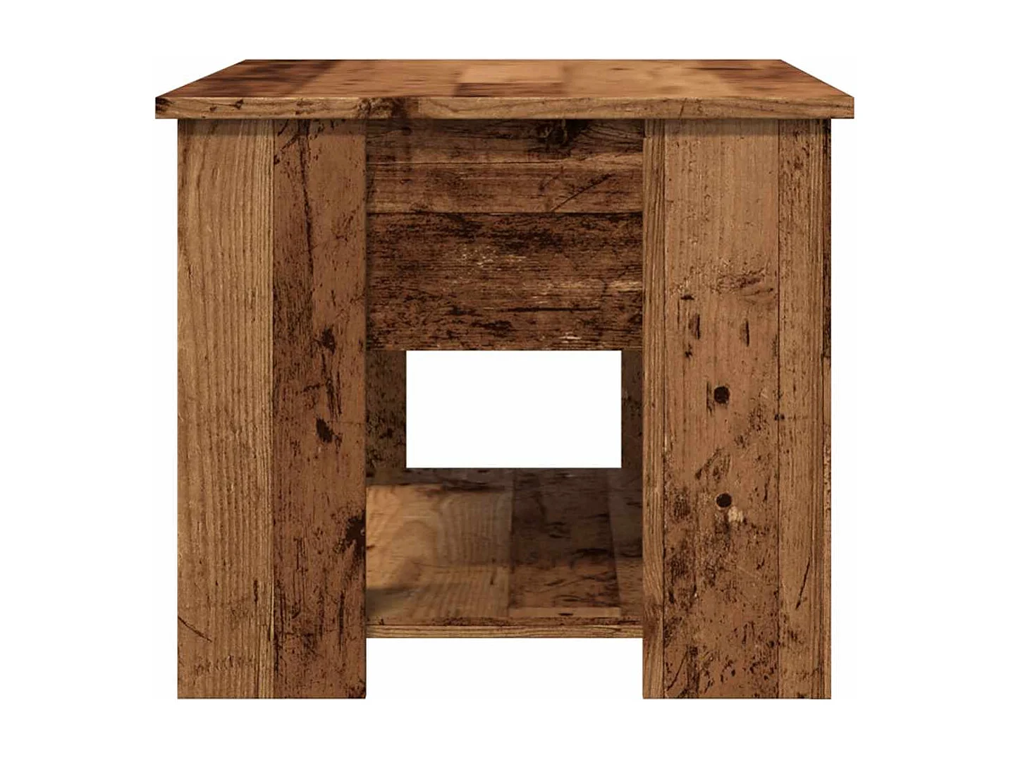 Tavolino da caffè in legno vecchio 79x49x41 cm in legno ingegnerizzato