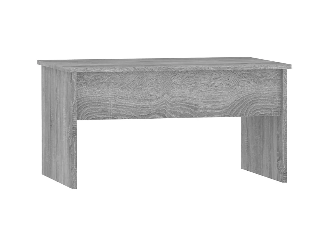 Mesa de centro Sonoma gris 80x50,5x41,5 cm Madera de ingeniería