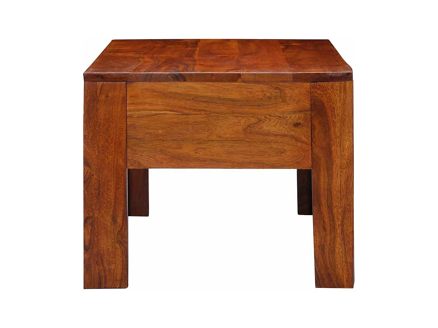 Tavolino da caffè 90x50x40 cm in legno massello di acacia