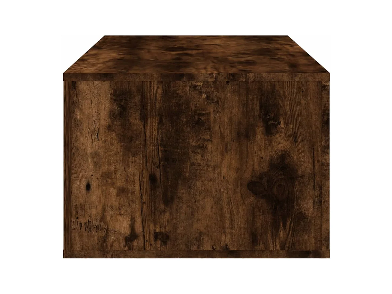 Table basse Chêne fumé 100x50,5x35 cm Bois d'ingénierie