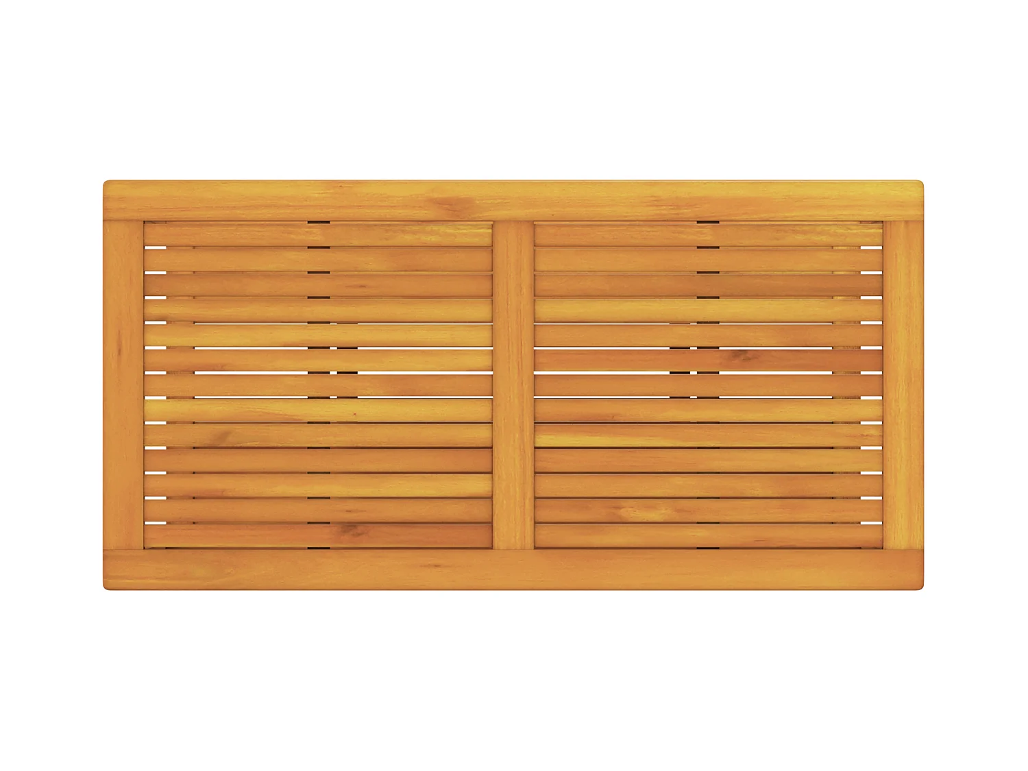 Tavolino da caffè 110x55x45 cm in legno massello di acacia