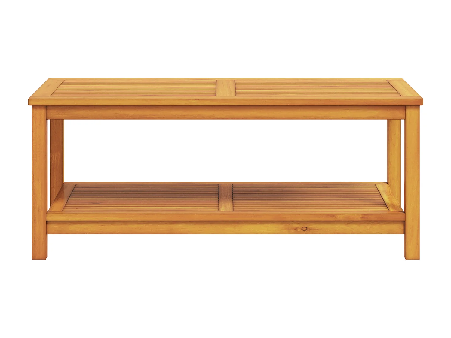 Table basse 110x55x45 cm en bois d'acacia massif