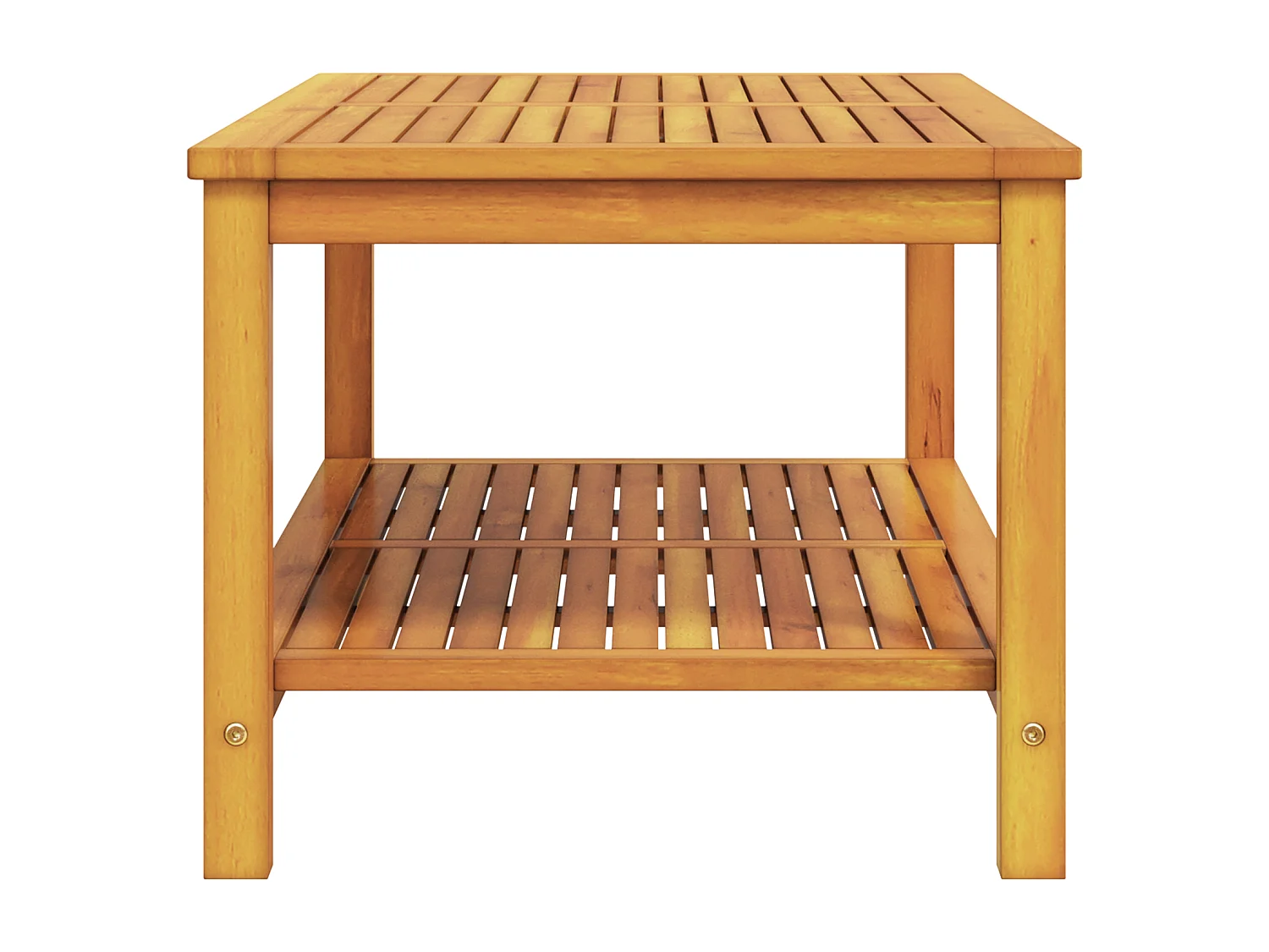 Table basse 110x55x45 cm en bois d'acacia massif