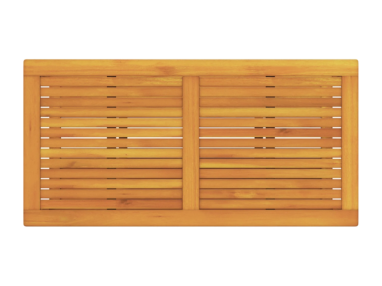 Table basse 110x55x45 cm en bois d'acacia massif