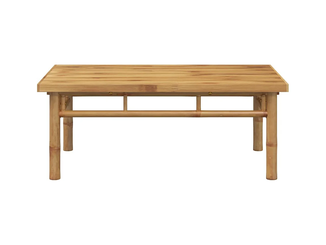 Table basse 90x50x35 cm bambou