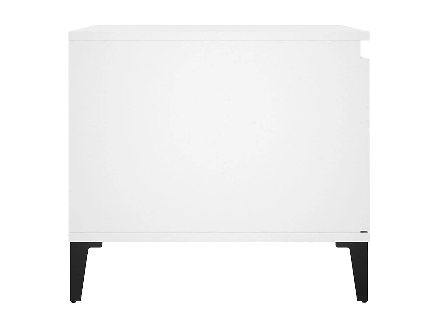 Table basse Blanc 100x50x45 cm Bois d'ingénierie