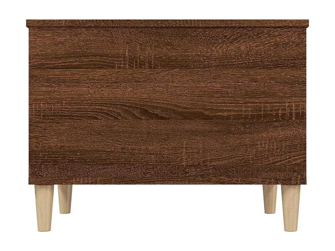 Table basse Chêne marron 60x44,5x45 cm Bois d'ingénierie