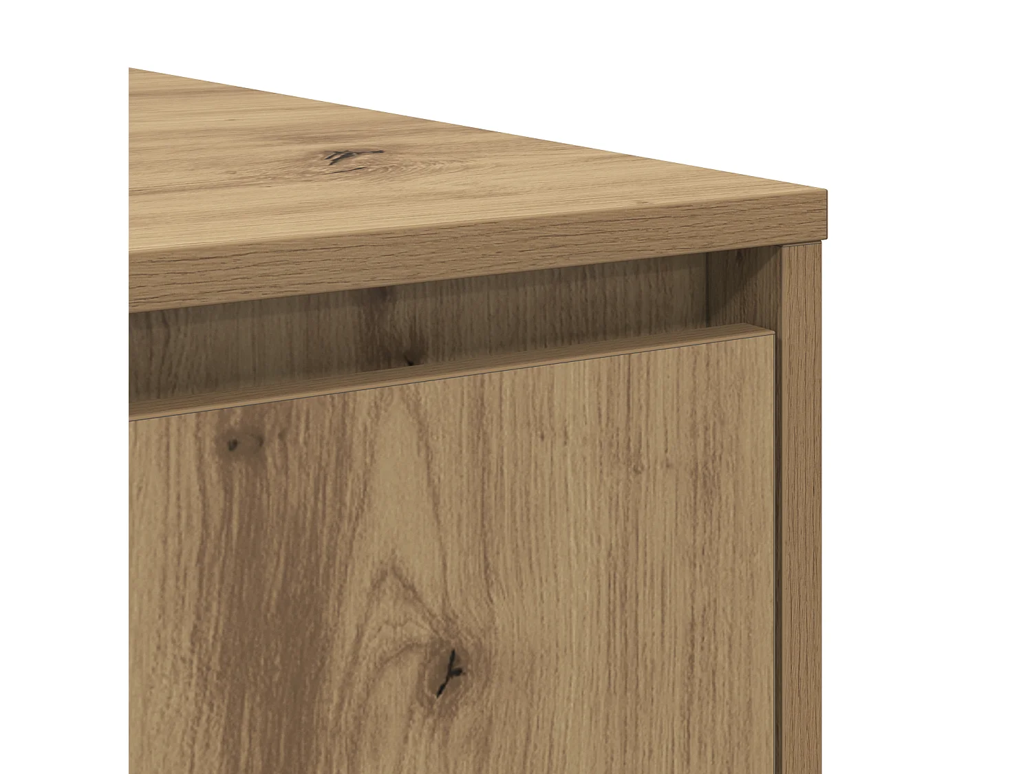 Handgemaakte eikenhouten salontafel 80 x 80 x 31 cm Technisch hout