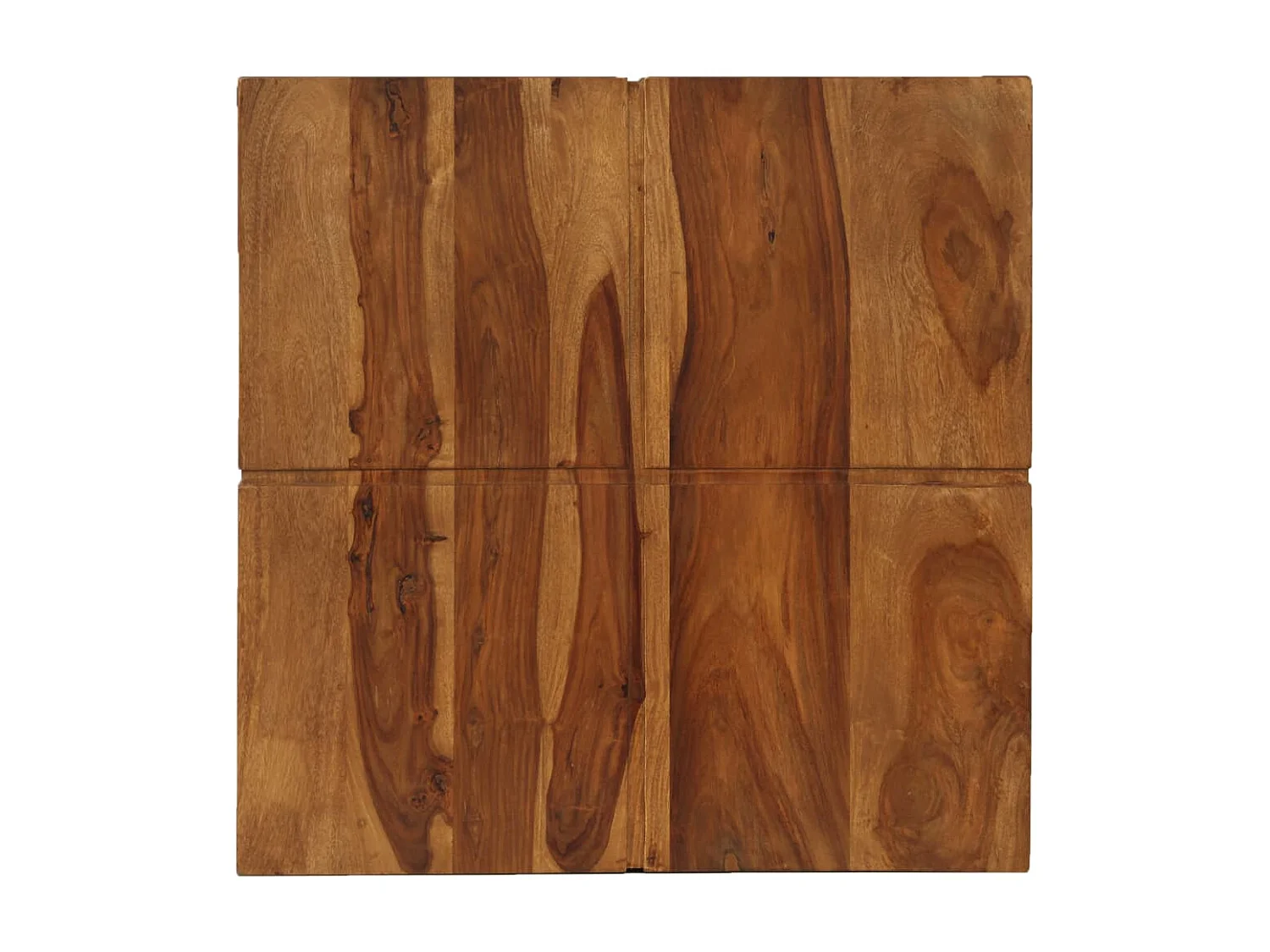 Salontafel 80x80x30 cm massief acaciahout