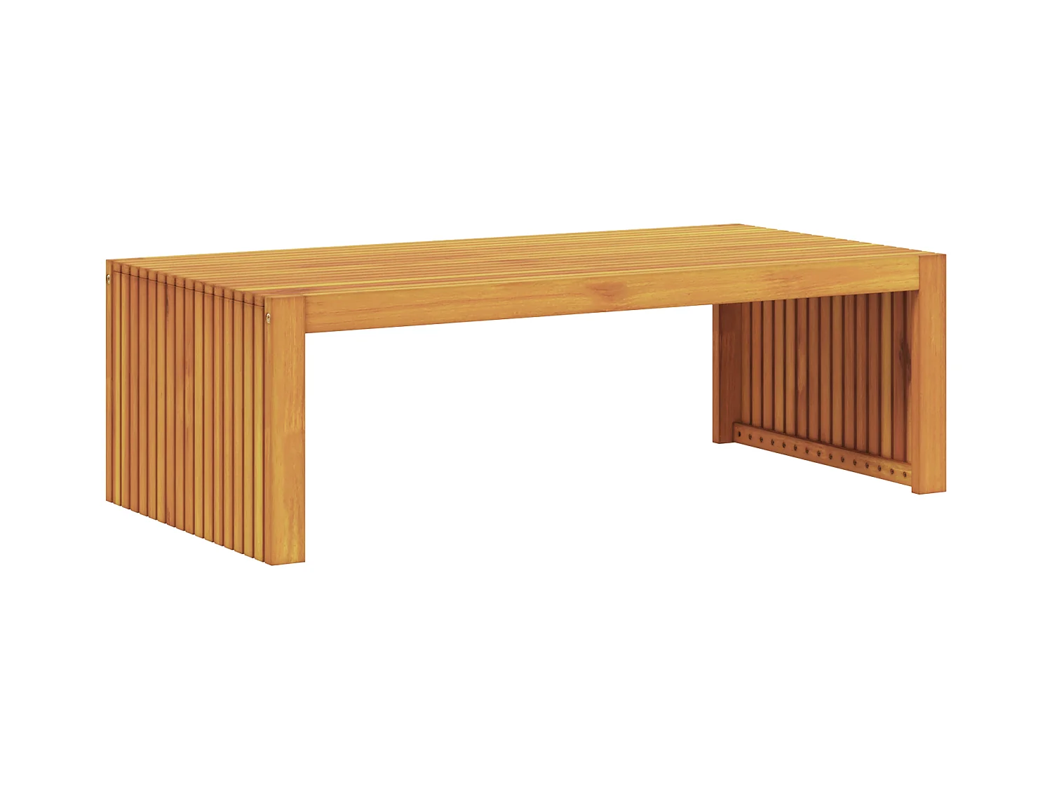 Table Basse de Jardin 110x55x35 cm Bois Massif Acacia