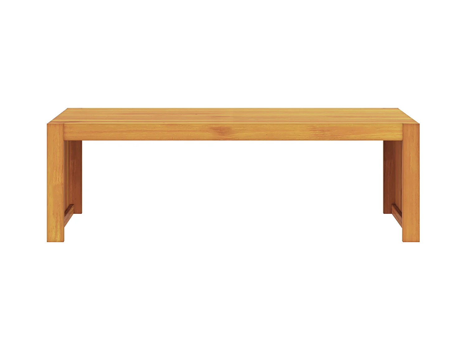 Table Basse de Jardin 110x55x35 cm Bois Massif Acacia