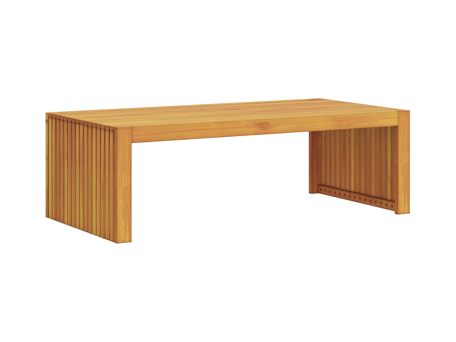 Table Basse de Jardin 110x55x35 cm Bois Massif Acacia
