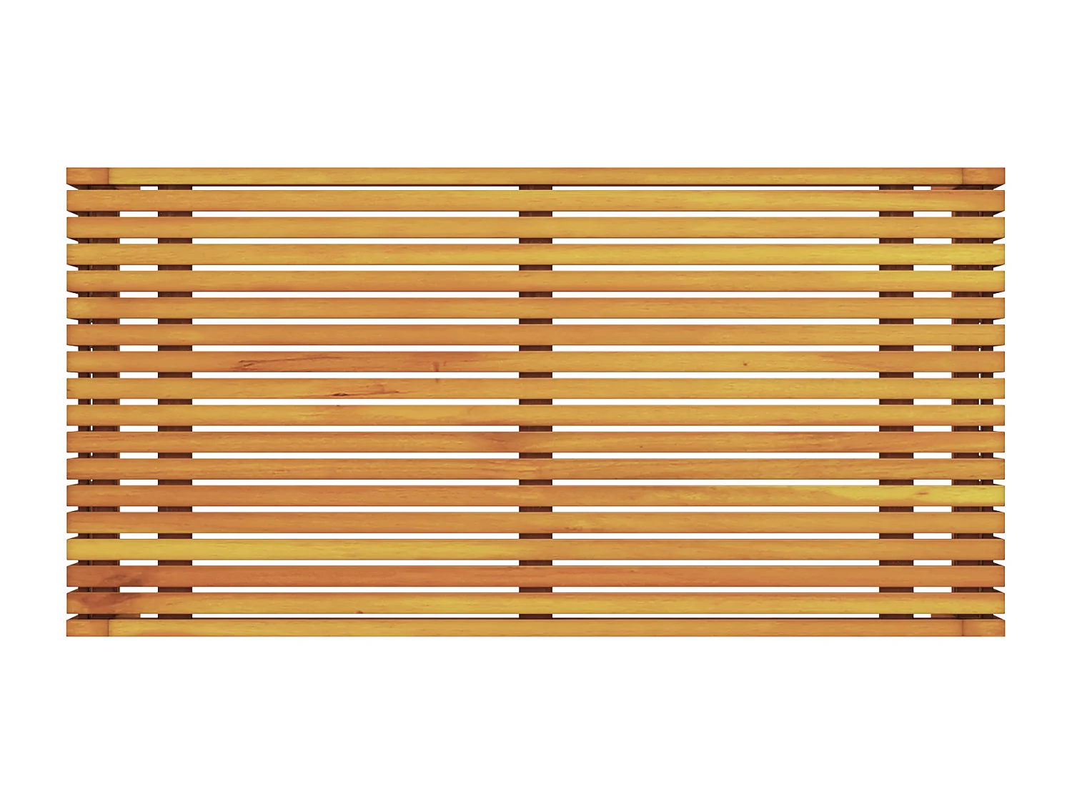 Table Basse de Jardin 110x55x35 cm Bois Massif Acacia