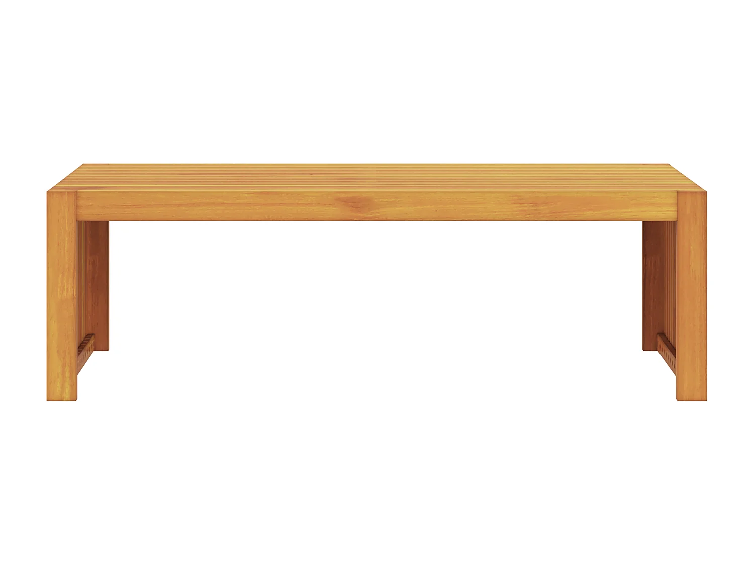 Table Basse de Jardin 110x55x35 cm Bois Massif Acacia
