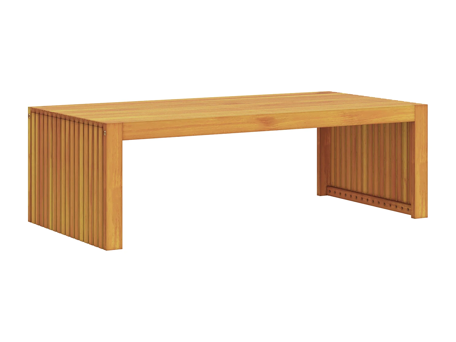 Table Basse de Jardin 110x55x35 cm Bois Massif Acacia