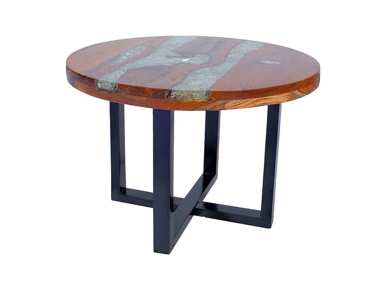 Teakhouten salontafel 60 cm
