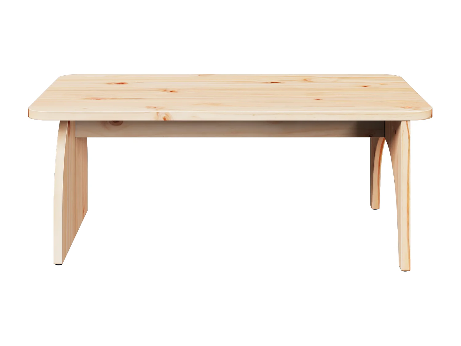 Table basse Naturel 80 x 50 x 31 cm Bois de pin massif