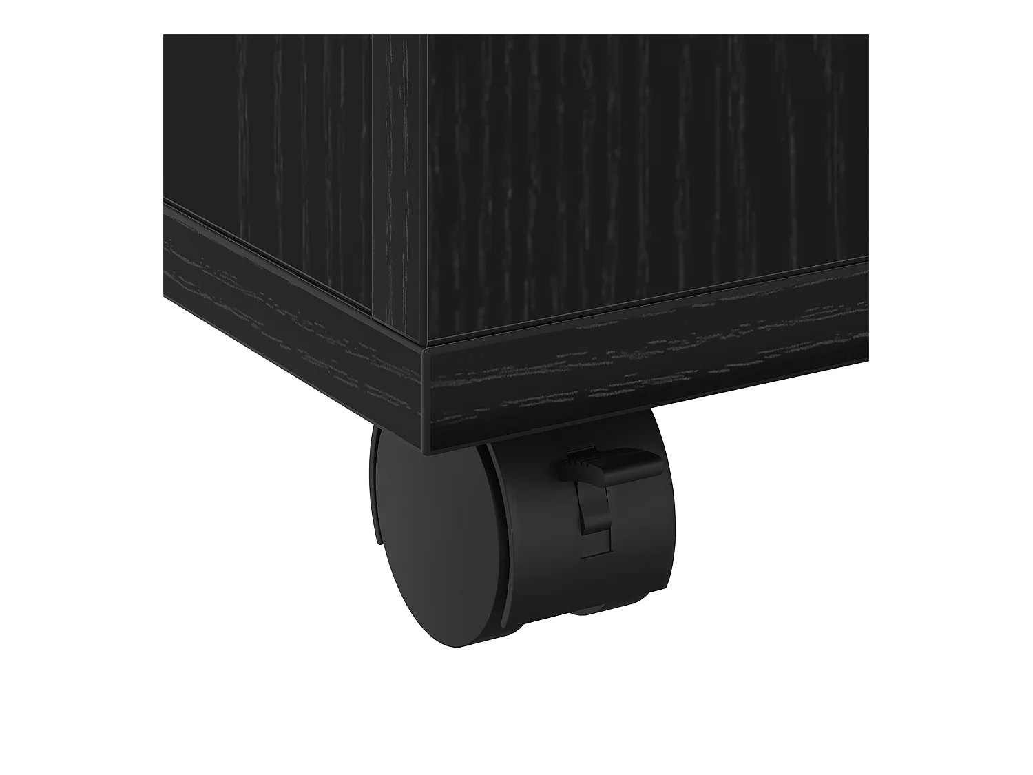 Table basse Chêne noir 60x60x38 cm en bois aggloméré