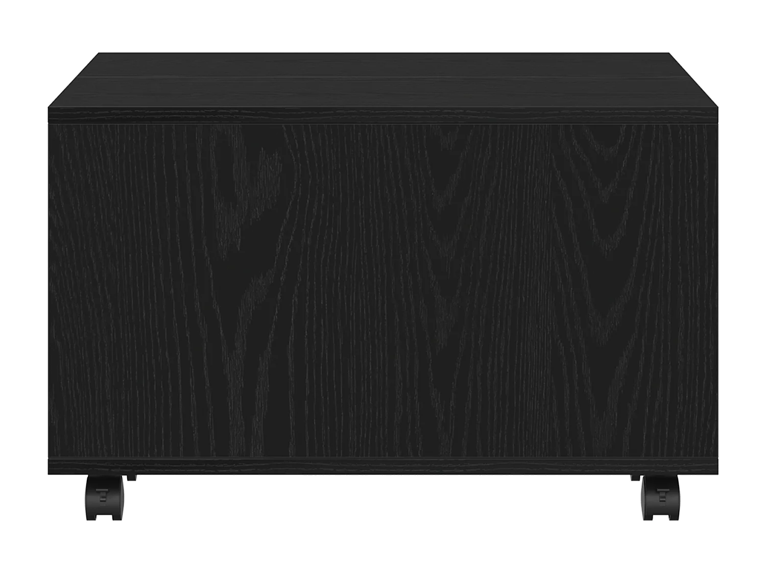 Table basse Chêne noir 60x60x38 cm en bois aggloméré