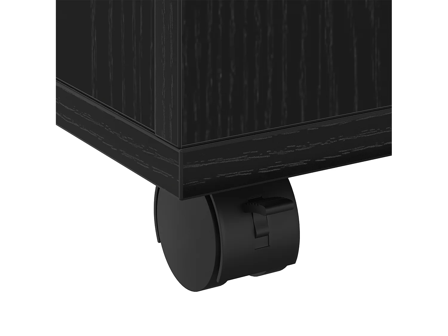 Table basse Chêne noir 60x60x38 cm en bois aggloméré