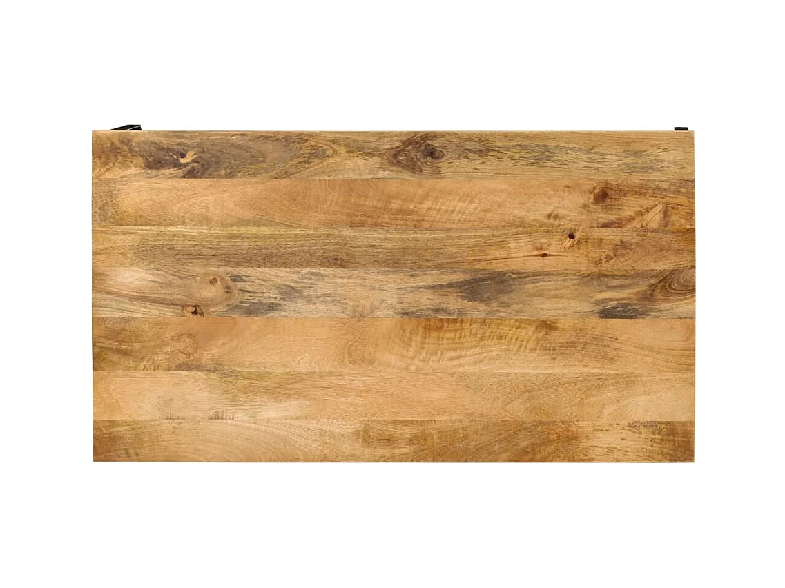 Tavolino da caffè 100x55x35 cm in legno massello di mango